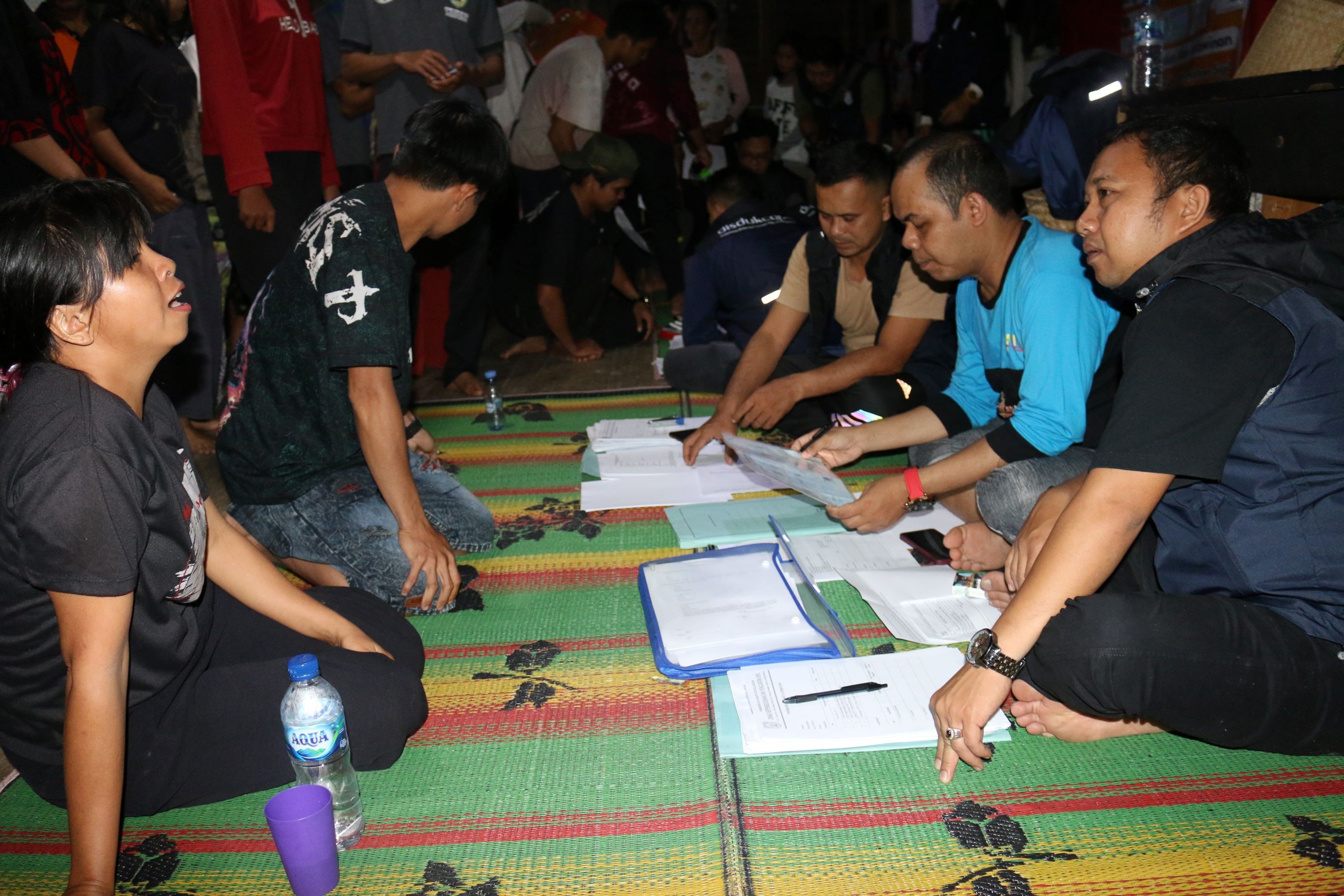 Bermalam di Libaru Sungkai, Antusiasme Warga Layanan Adminduk dalam DEWA CINTA